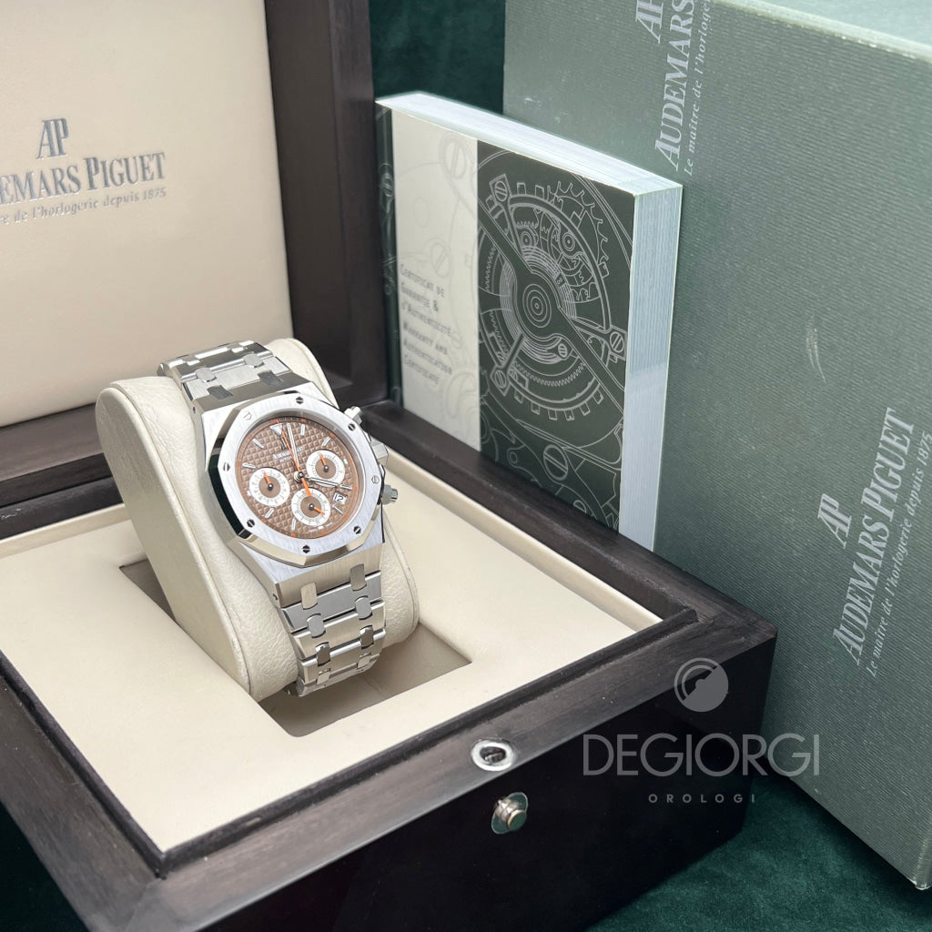Audemars Piguet Royal Oak Chrono 26300St Brown Havana