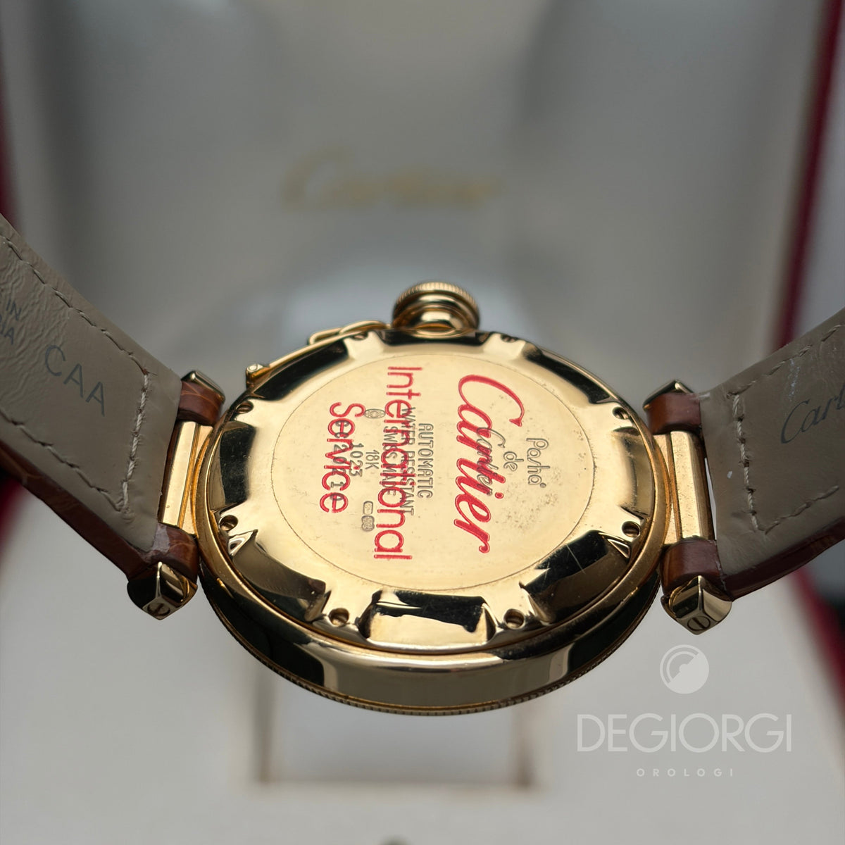 Cartier Pasha 1023 Oro giallo 38 mm
