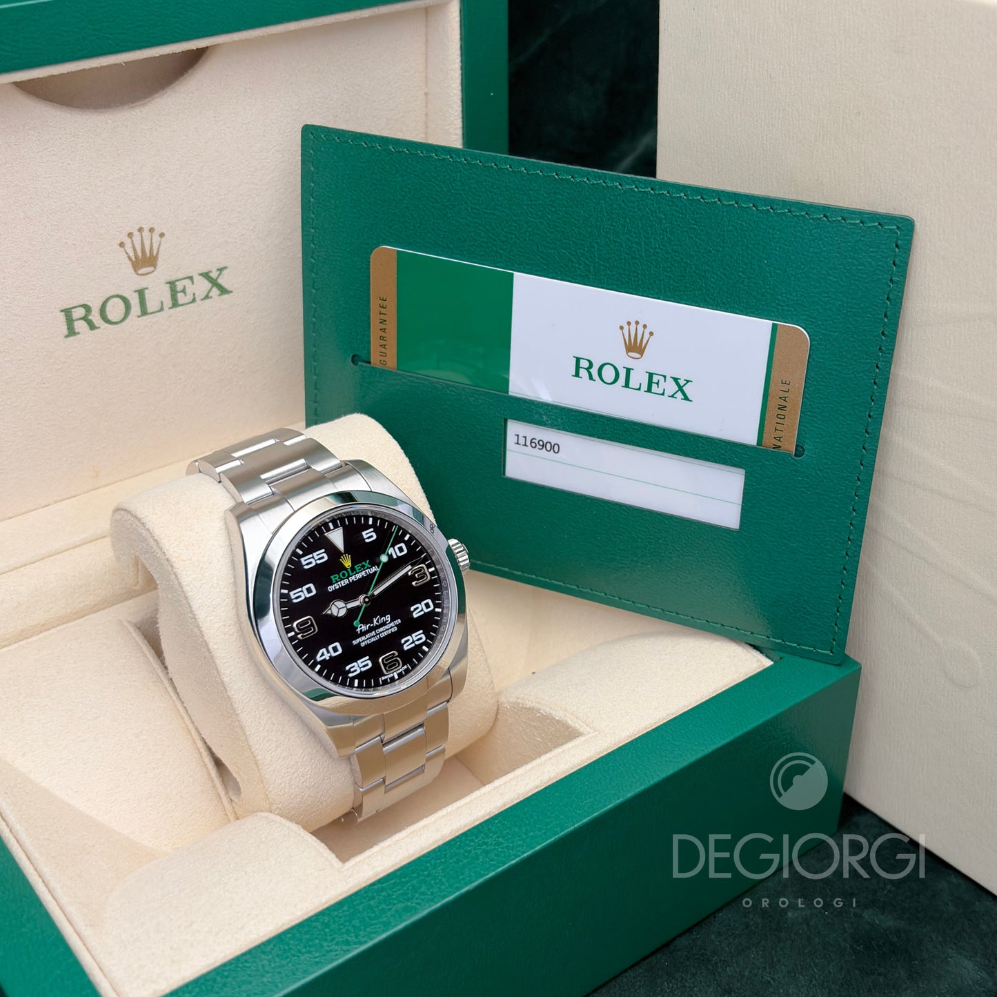 Rolex Air King 116900 Oyster 40 mm Acciaio