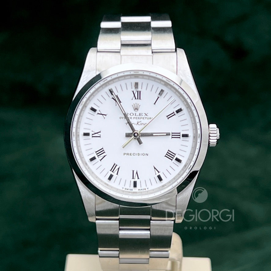 Rolex Air King 14000 Bianco Romani