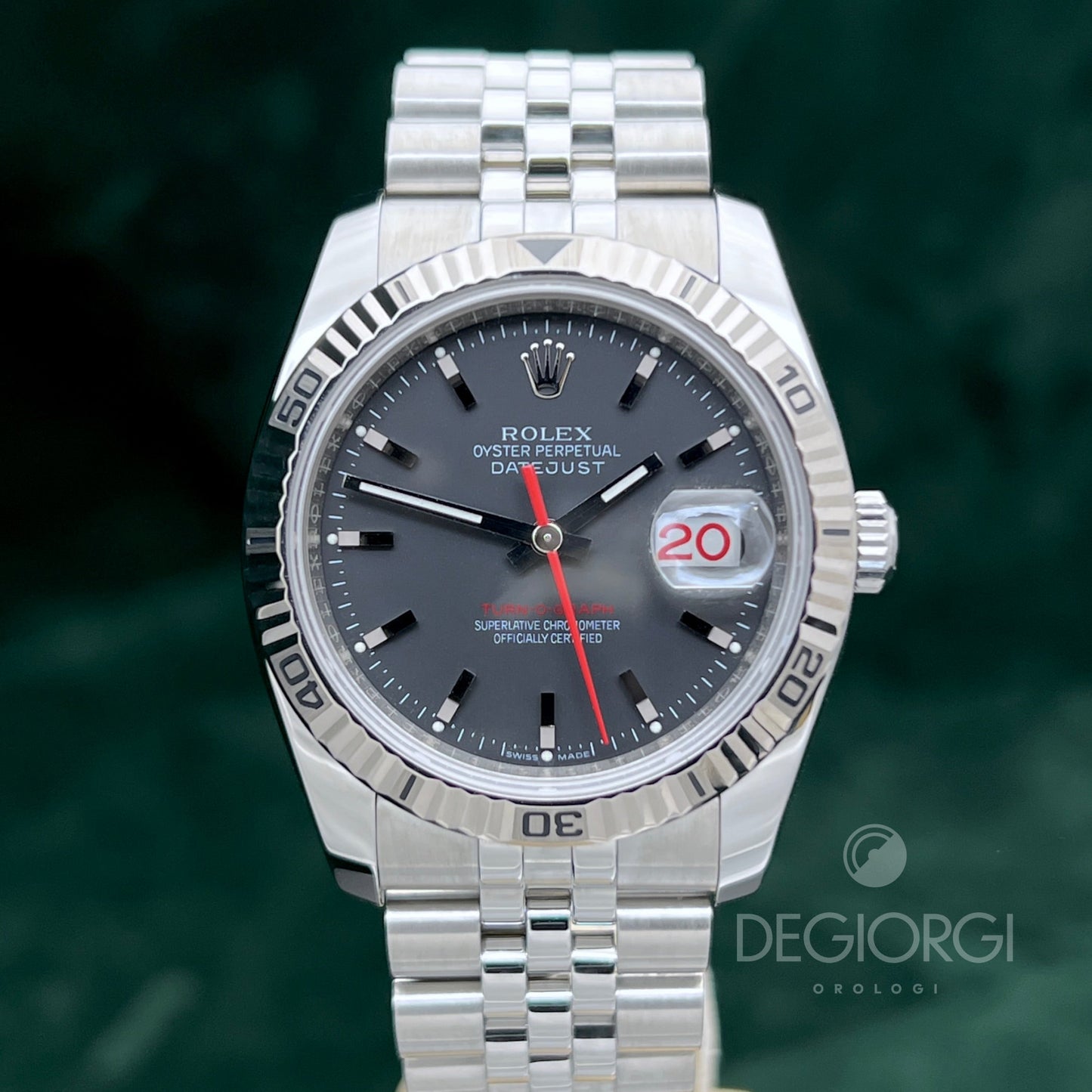 Rolex Datejust 116264 Turn O Graph Super Jubilee