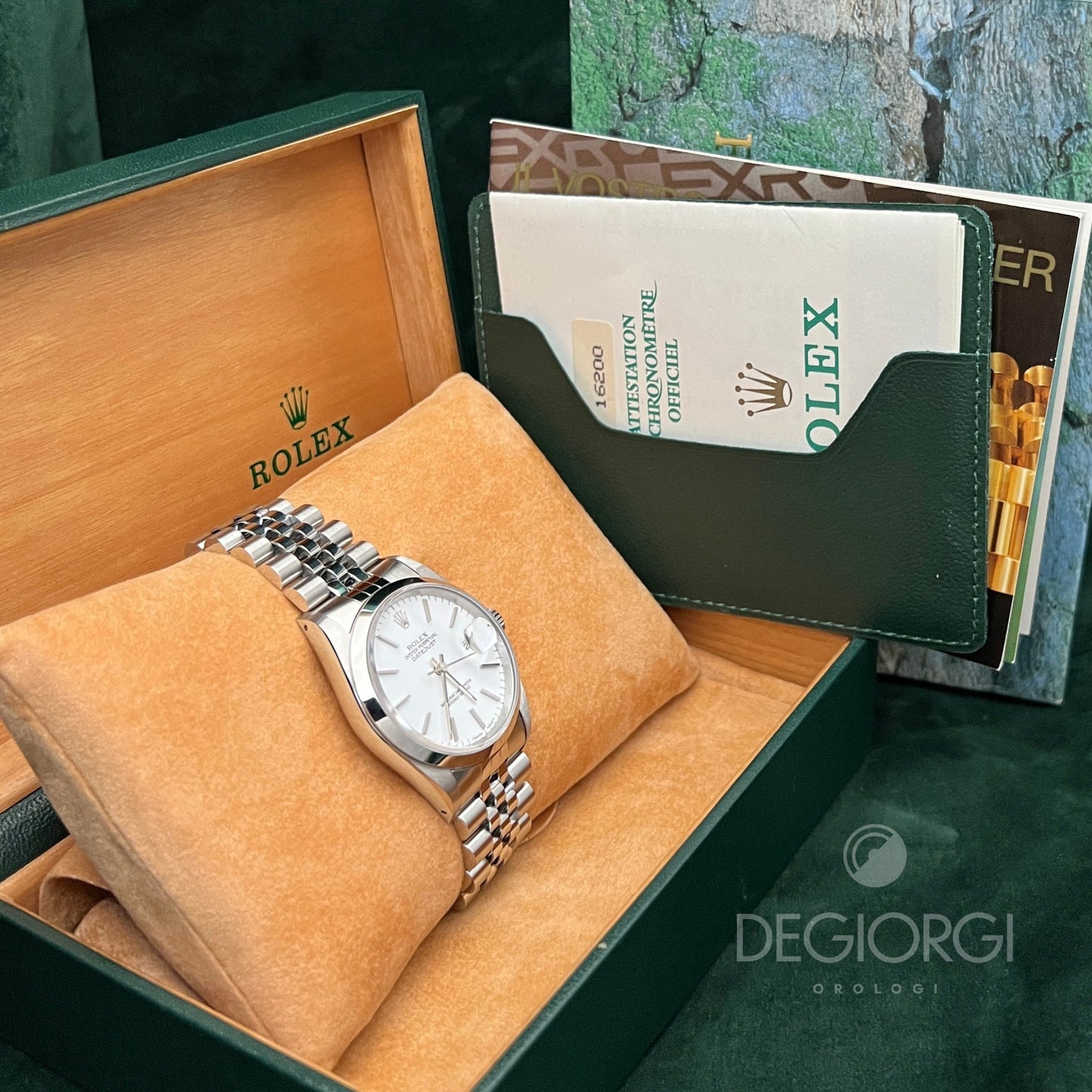 Rolex Datejust 16200 Jubilee Bianco