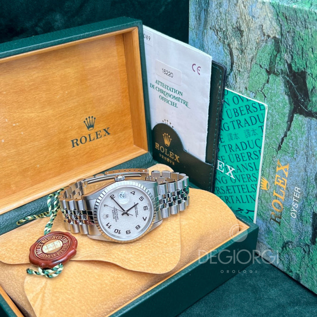 Rolex Datejust 16220 Jubilee Avorio ’Computer’