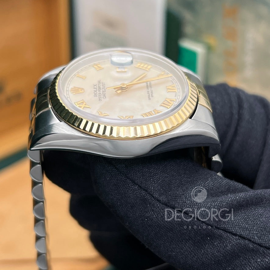 Rolex Datejust 16233 Jubilee Madreperla MOP