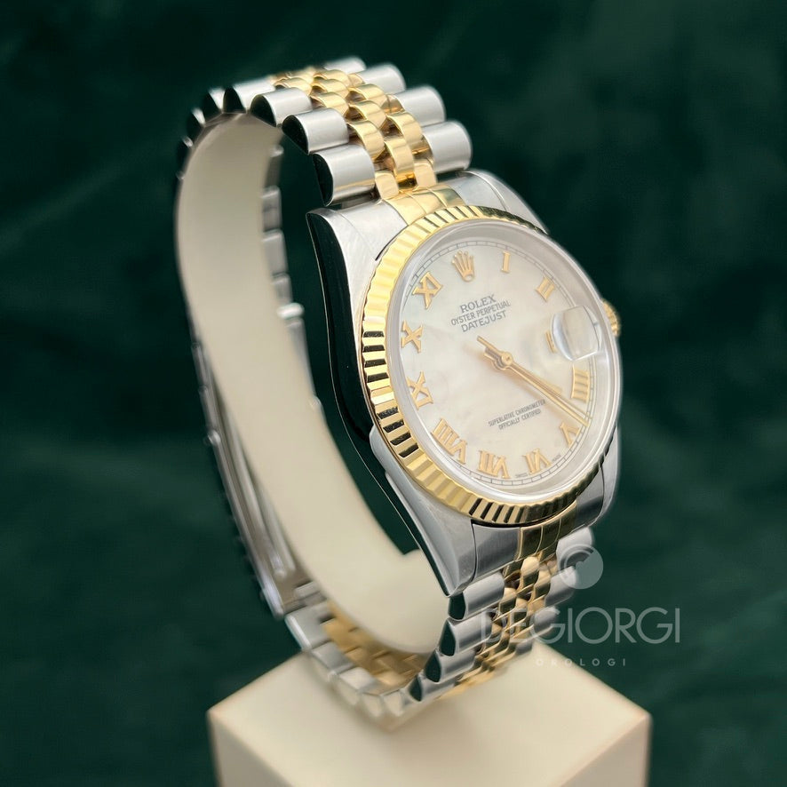 Rolex Datejust 16233 Jubilee Madreperla MOP