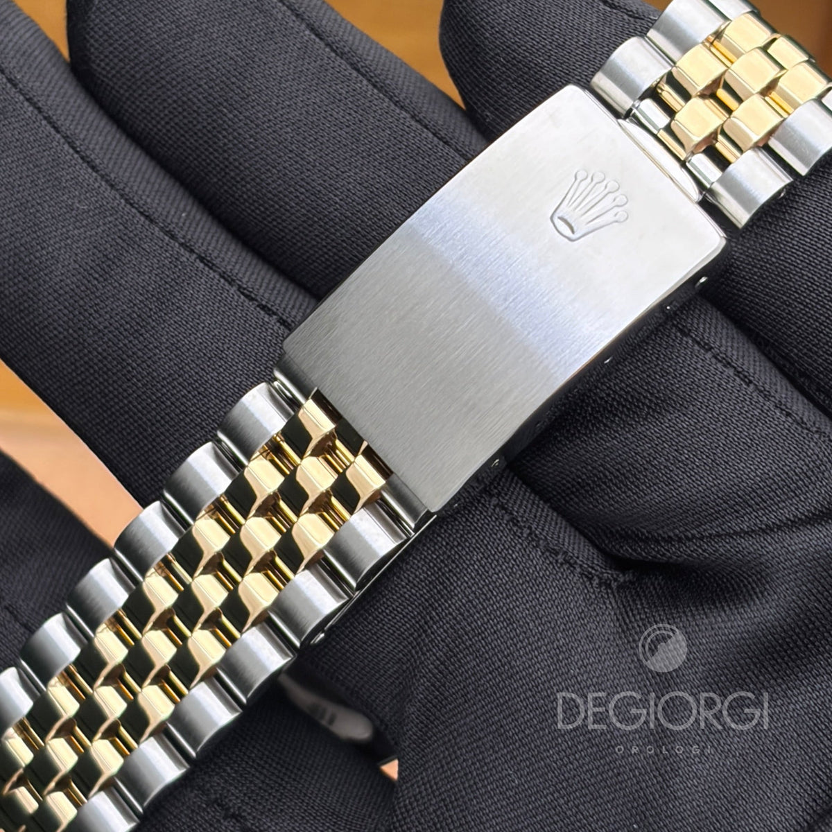 Rolex Datejust 16233 36 mm Acciaio e Oro Jubilee Bianco Romani