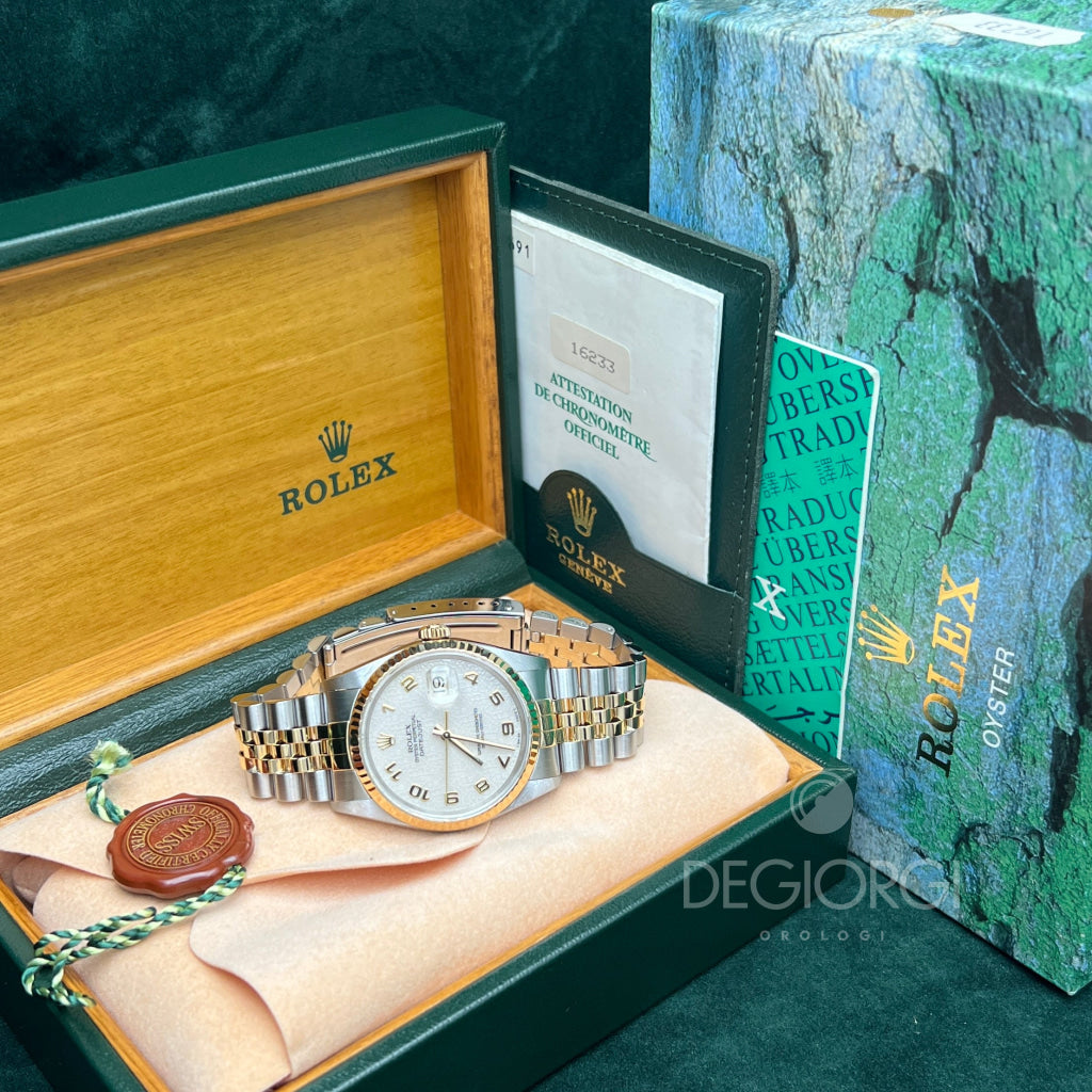 Rolex Datejust 16233 Jubilee Avorio ’Computer’