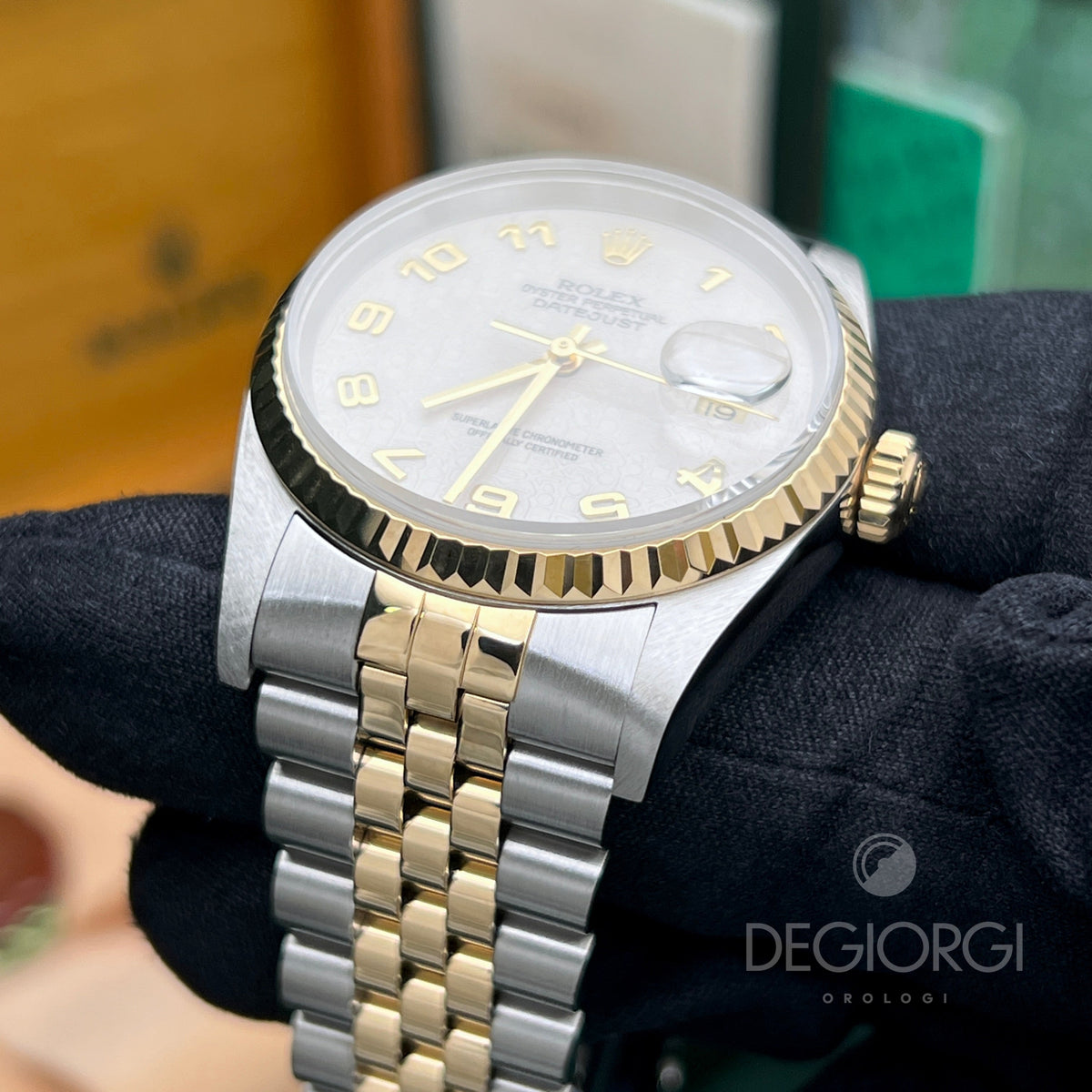Rolex Datejust 16233 Jubilee Avorio ’Computer’