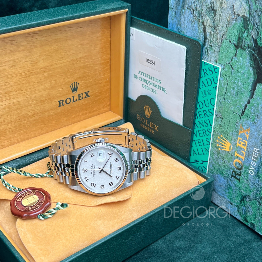 Rolex Datejust 16234 Jubilee Avorio ’Computer’