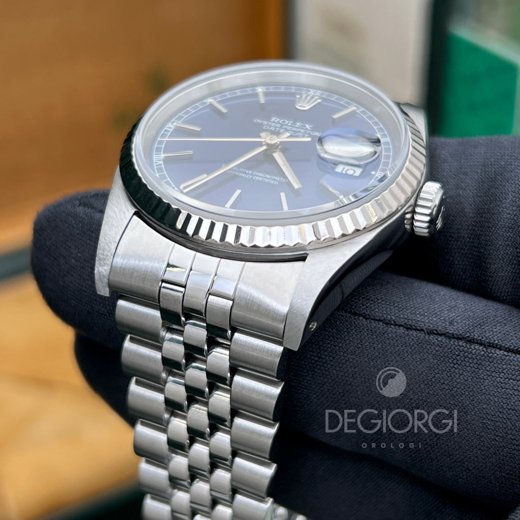 Rolex Datejust 16234 Jubilee Blu 1992