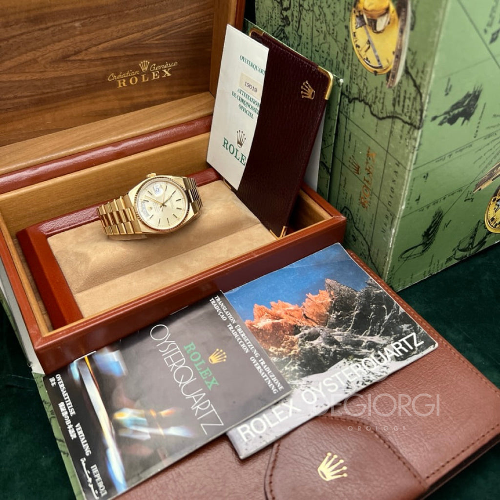 Rolex Day-Date Oysterquartz President 19018