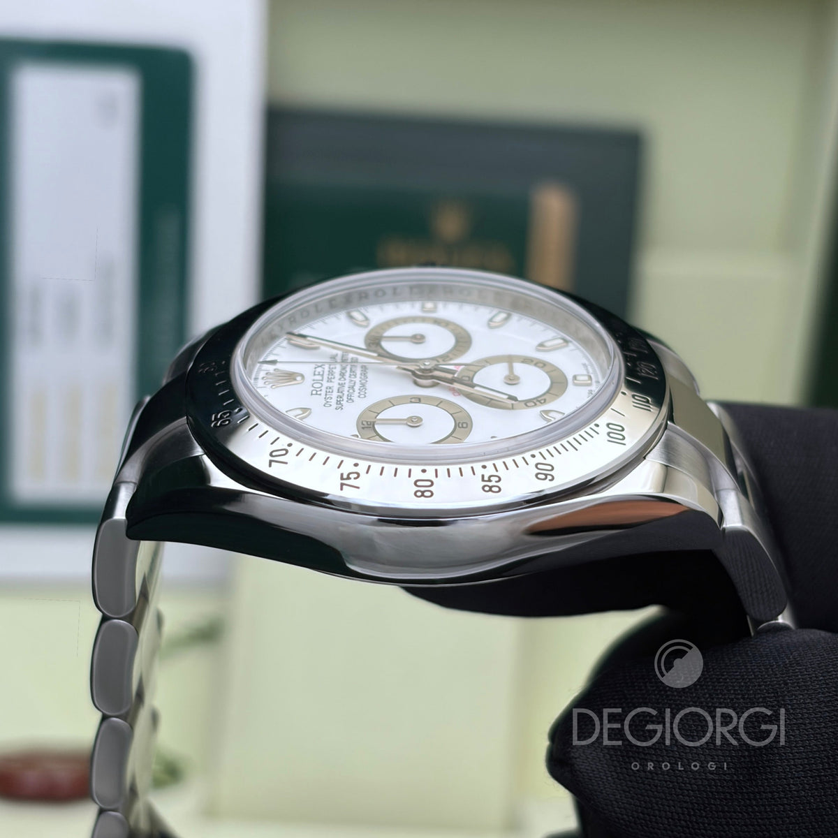 Rolex Daytona 116520 Oyster 40 mm Bianco RRR