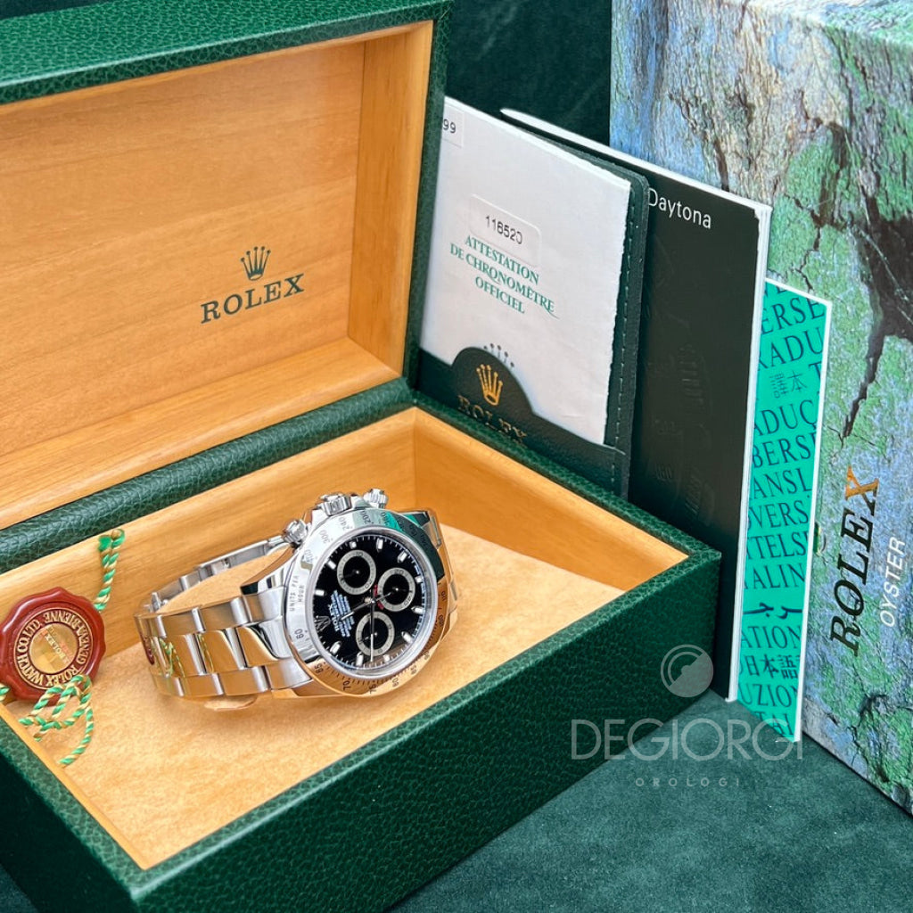 Rolex Daytona 116520 Slim Hands Nero