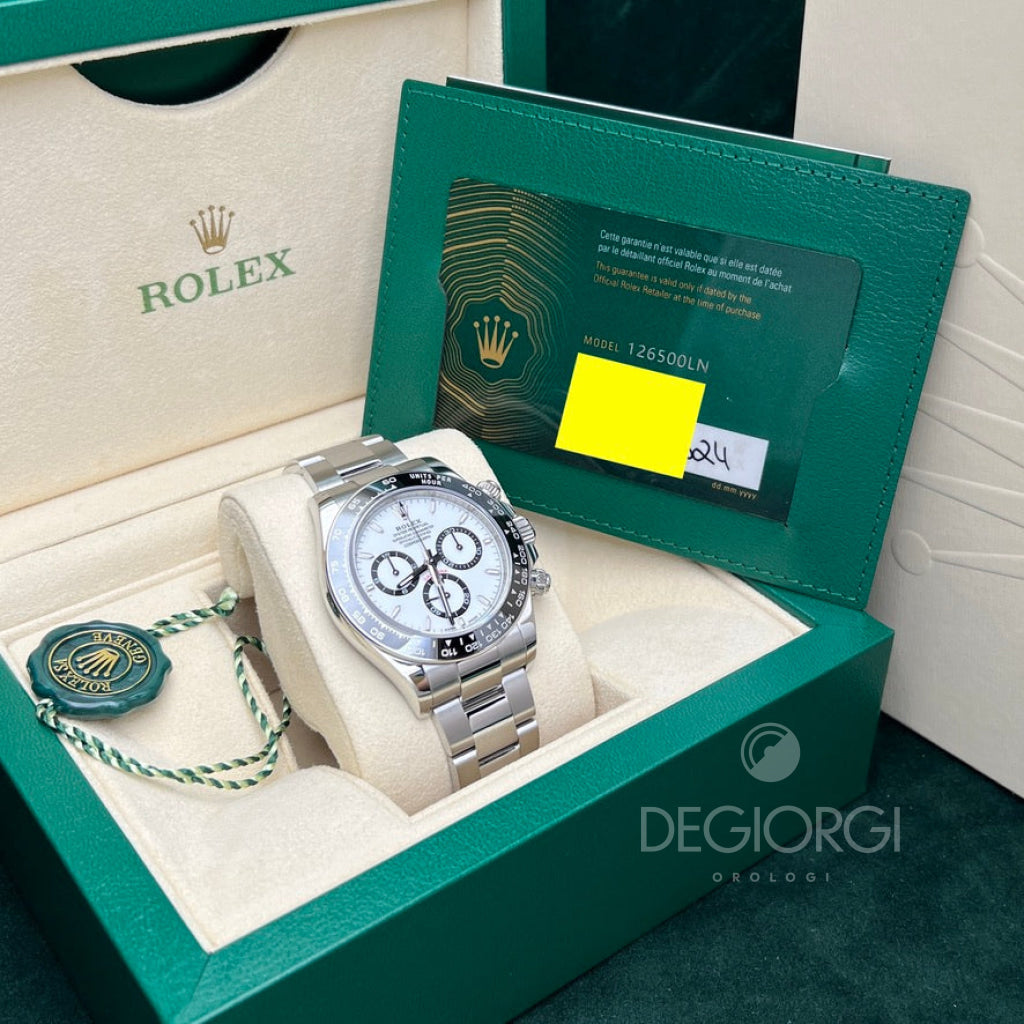 Rolex Daytona 126500Ln Ceramica Bianco 2024