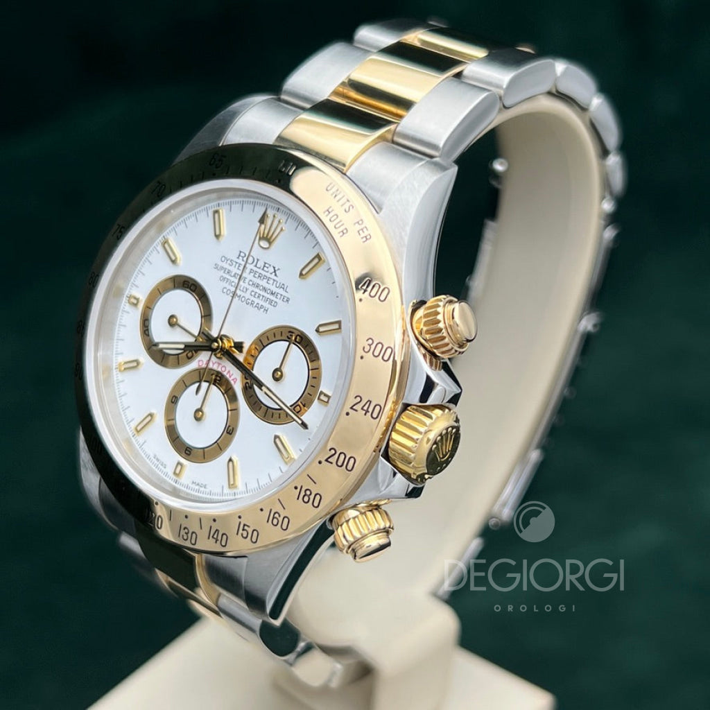 Rolex Daytona 16523 Zenith Bianco