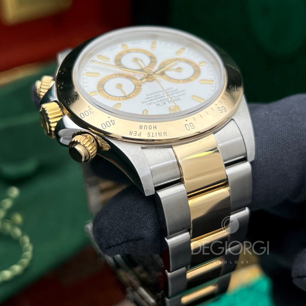 Rolex Daytona 16523 Zenith Bianco
