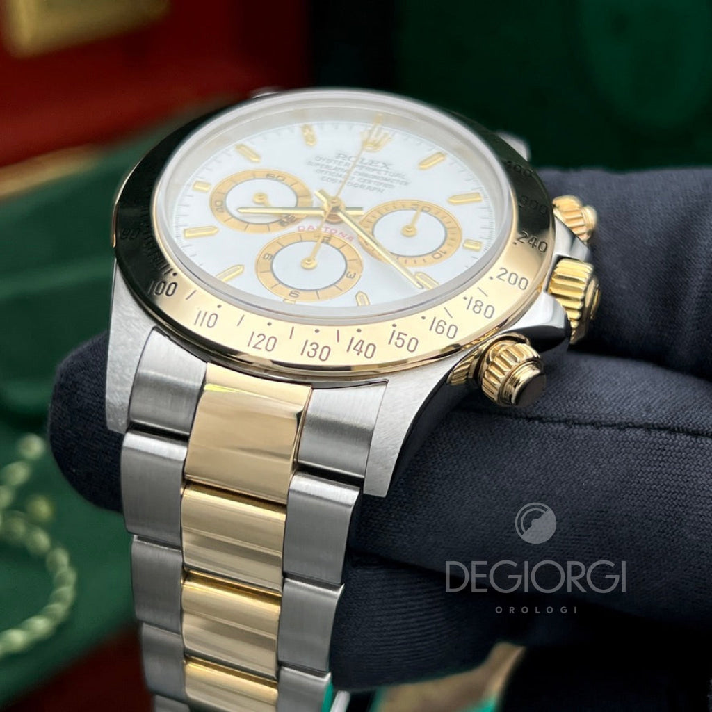 Rolex Daytona 16523 Zenith Bianco