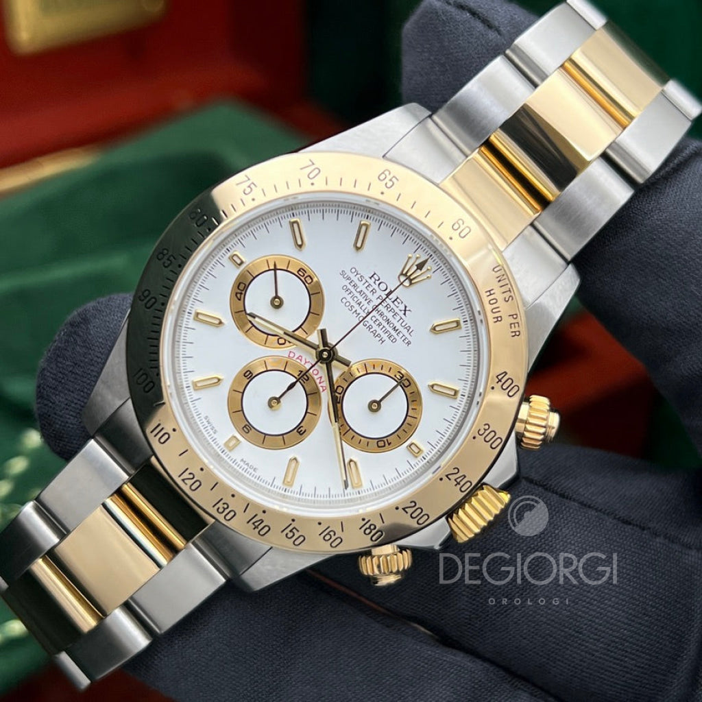 Rolex Daytona 16523 Zenith Bianco