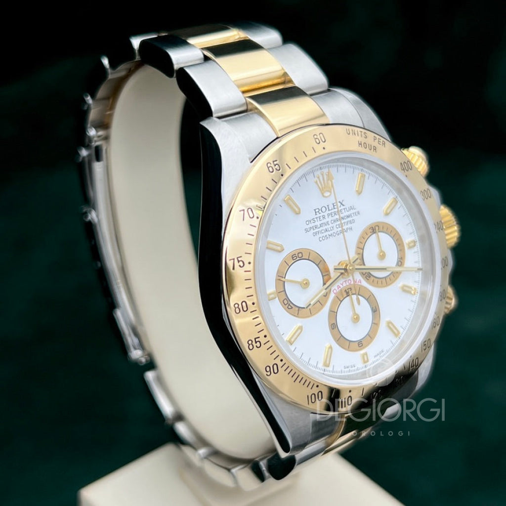 Rolex Daytona 16523 Zenith Bianco