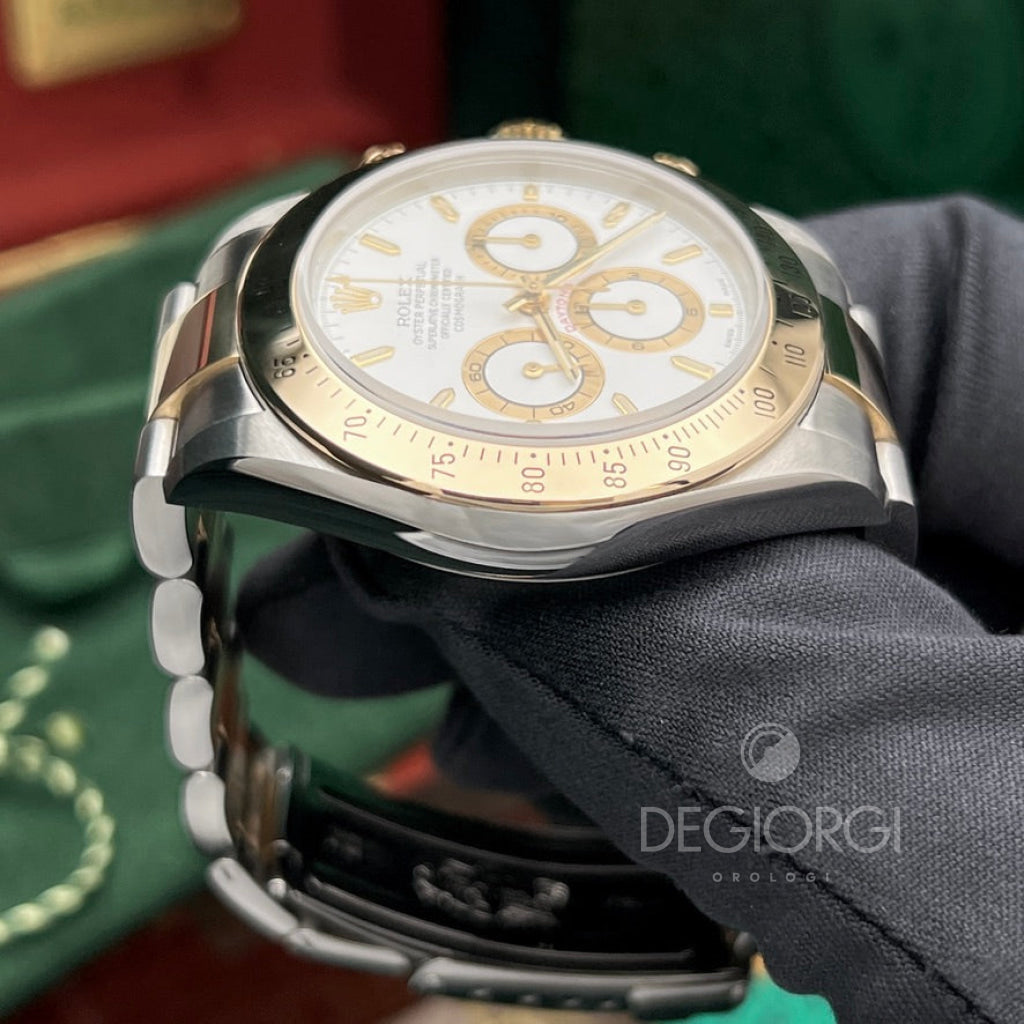 Rolex Daytona 16523 Zenith Bianco
