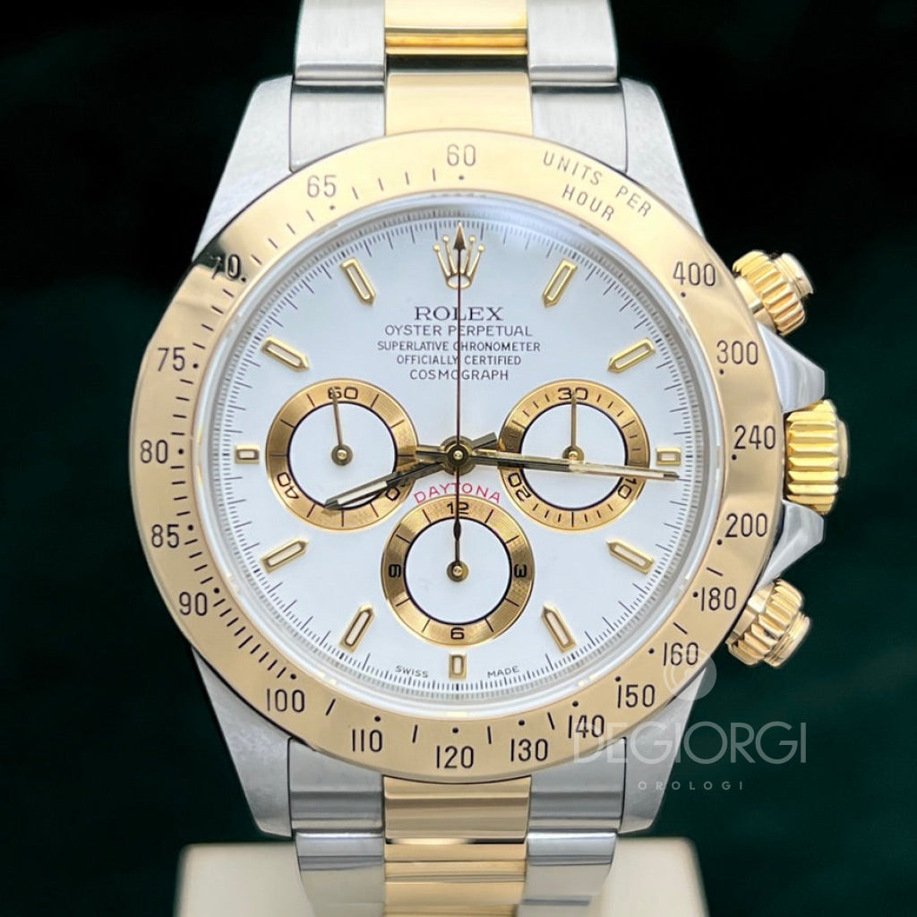 Rolex Daytona 16523 Zenith Bianco