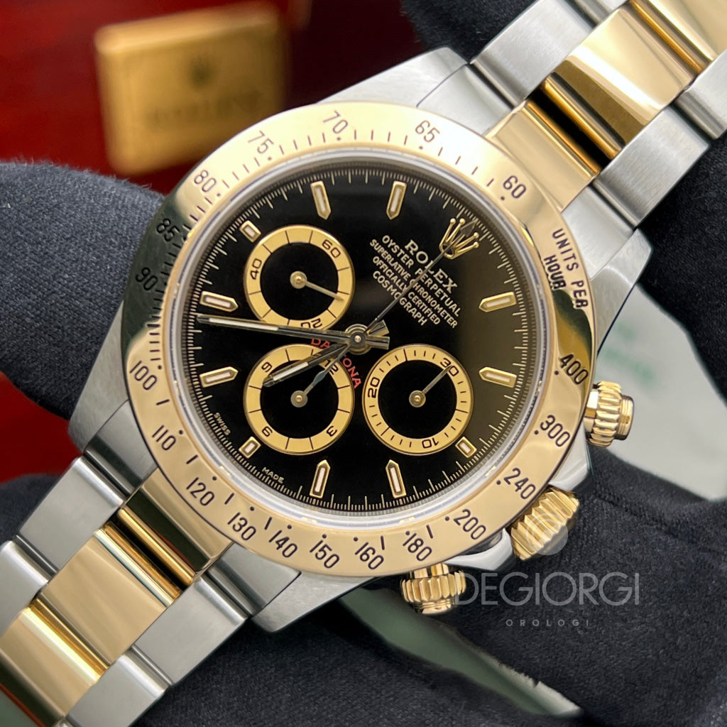 Rolex Daytona 16523 Zenith Nero 1999