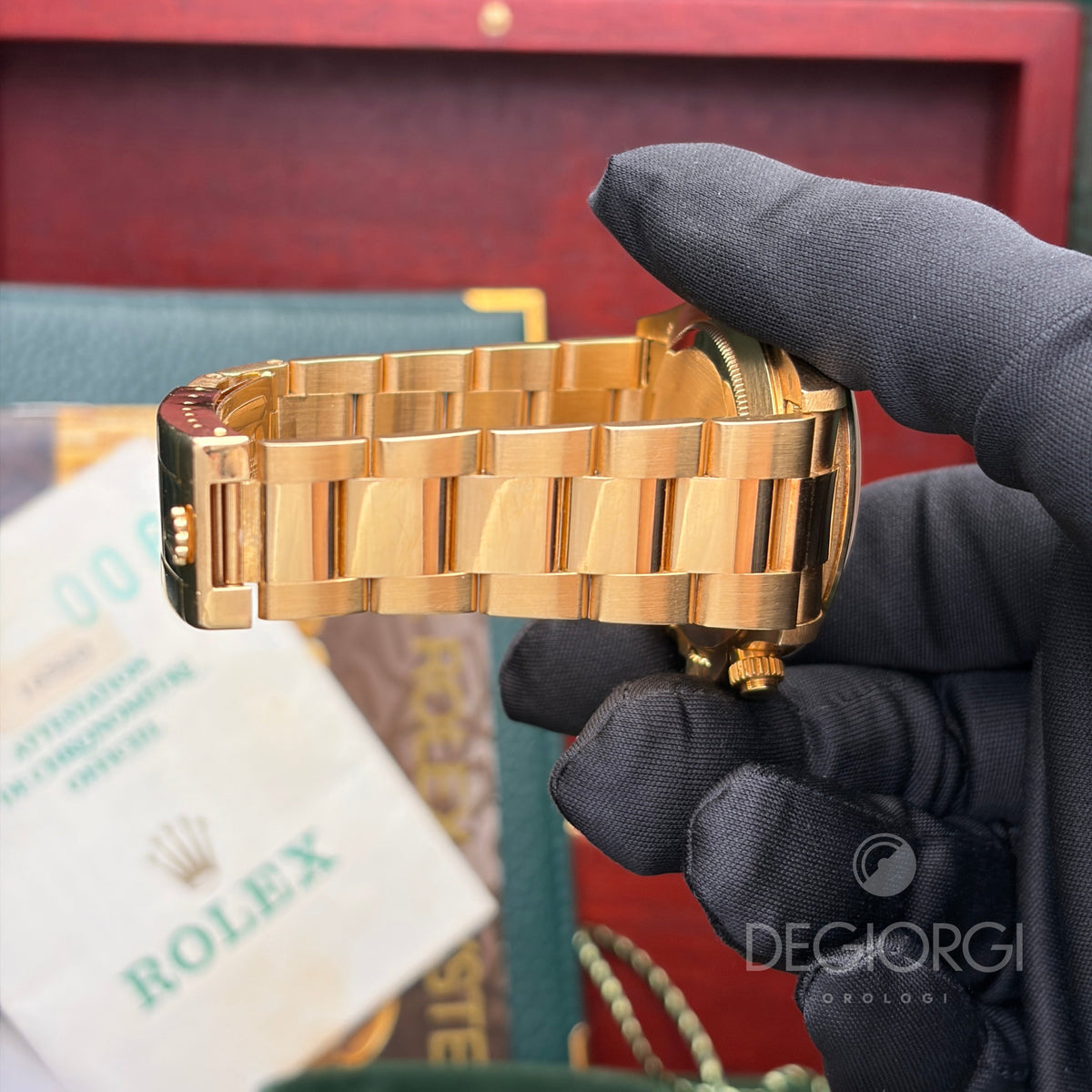 Rolex Daytona 16528 Oro giallo Zenith Trizio Diamanti