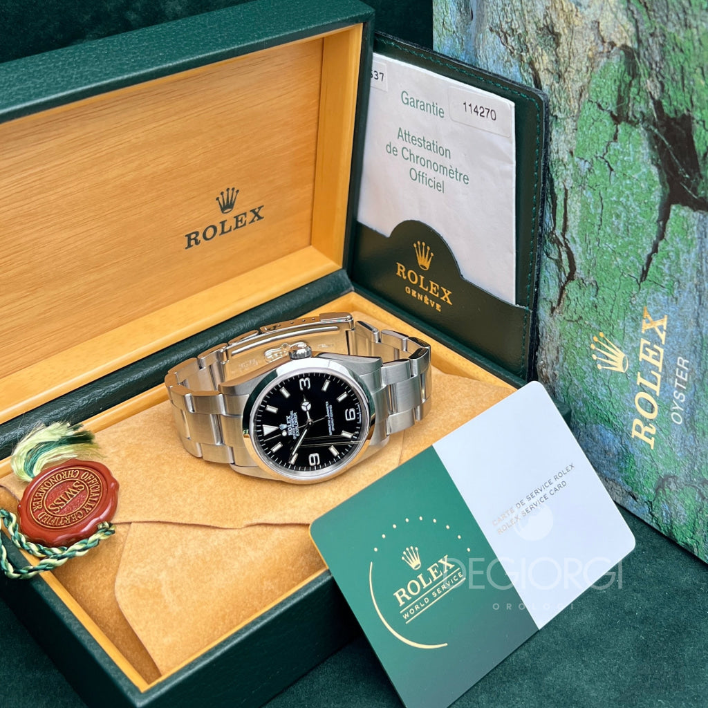 Rolex Explorer 114270 Nero 36 Mm