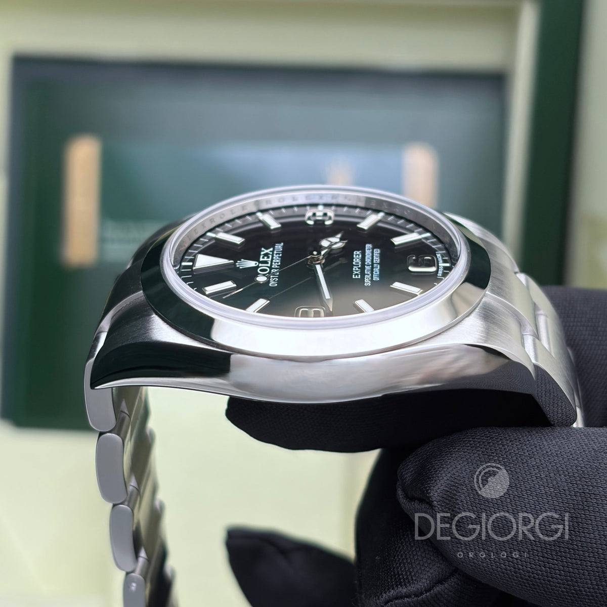 Rolex Explorer 214270 Oyster 39 mm Acciaio
