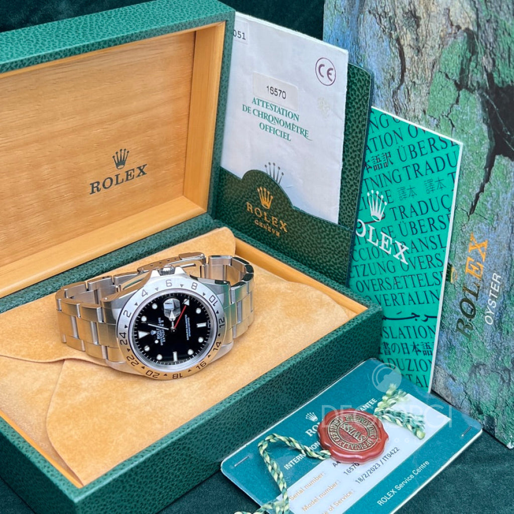 Rolex Explorer Ii 16570 Nero Swiss Only 1999