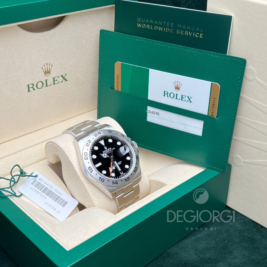 Rolex Explorer Ii 216570 Nero