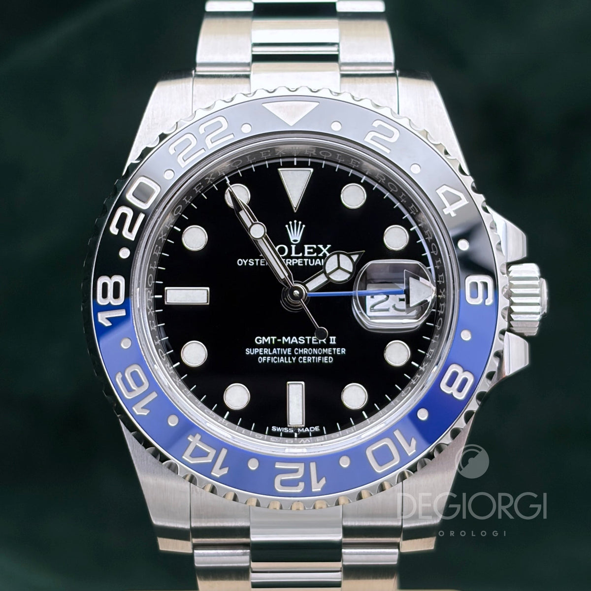 Rolex GMT Master II 116710BLNR Batman Oyster