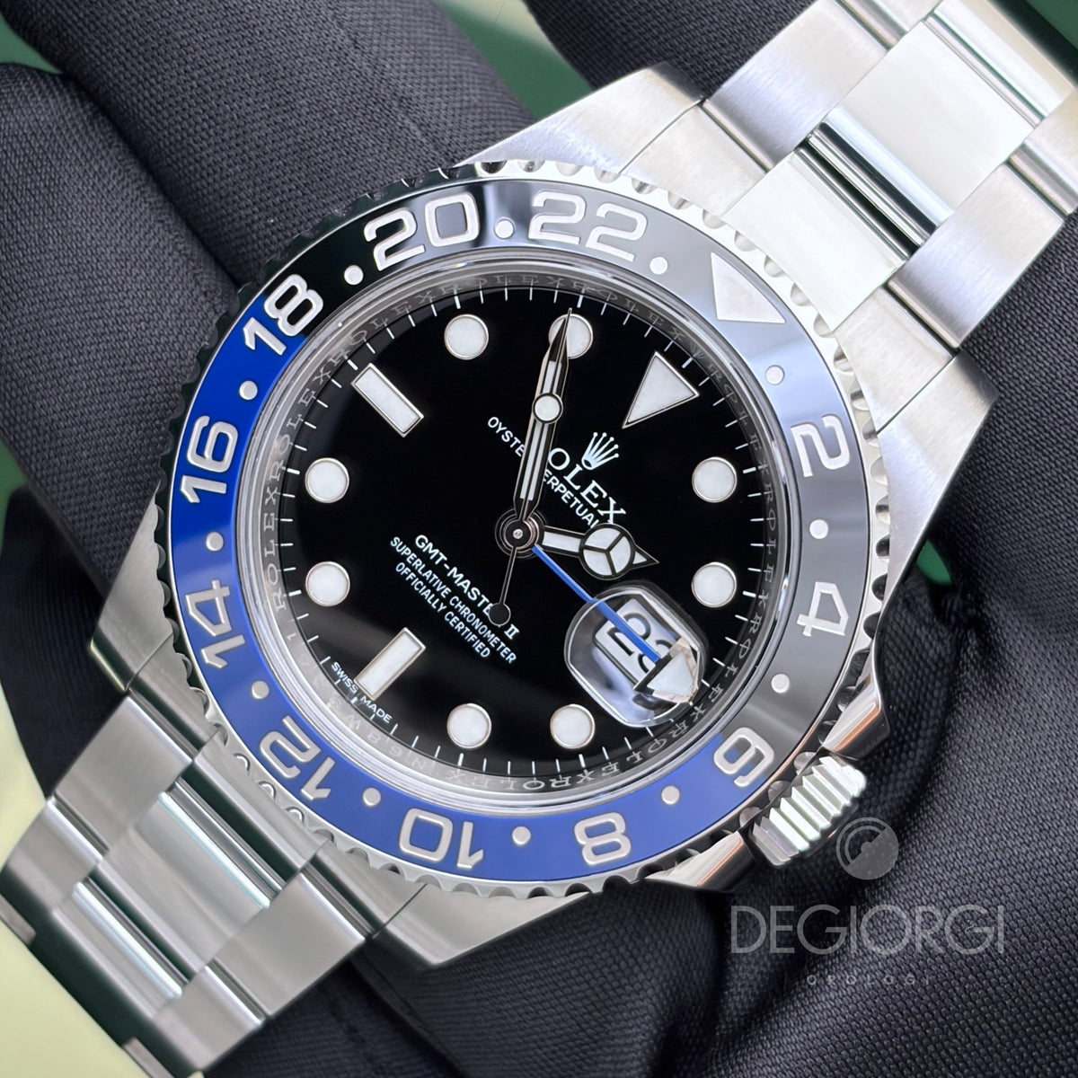 Rolex GMT Master II 116710BLNR Batman Oyster