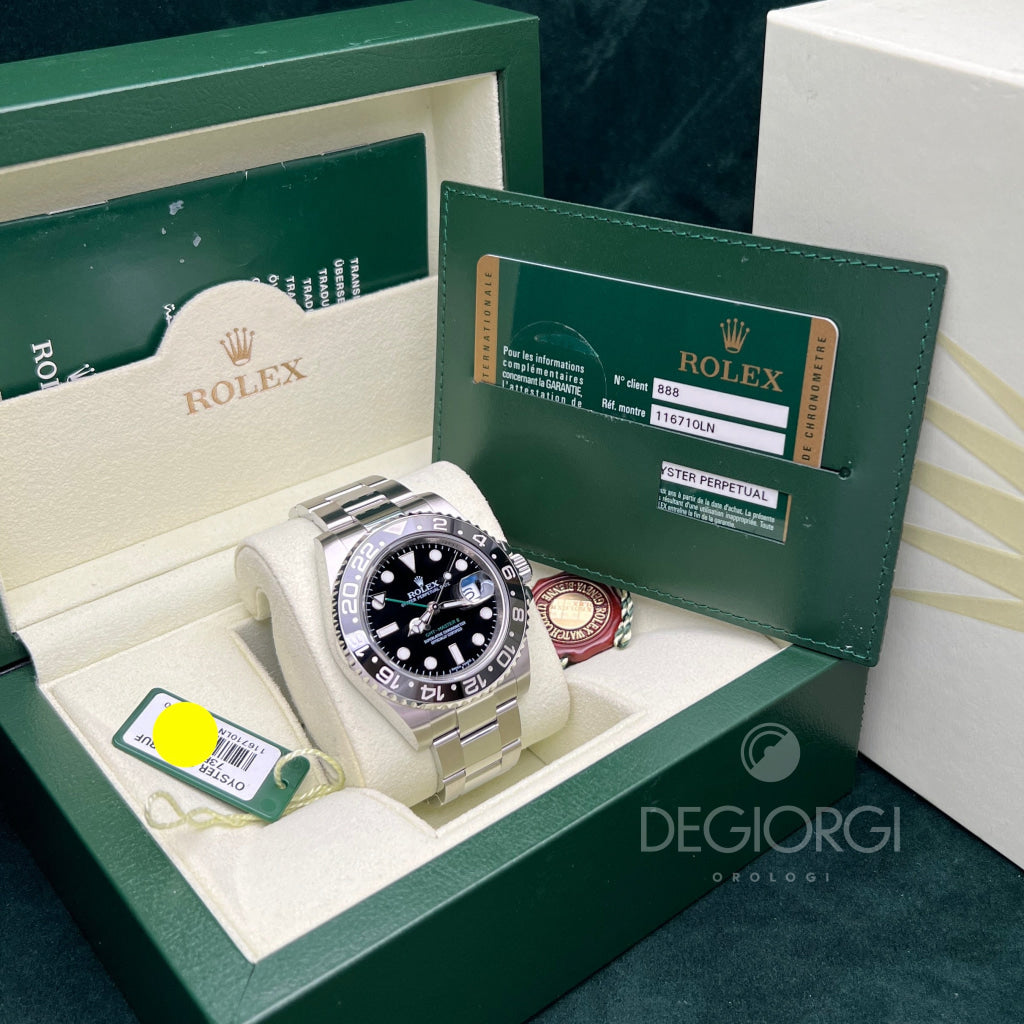 Rolex Gmt Master Ii 116710Ln Ceramica ’Rectangular’