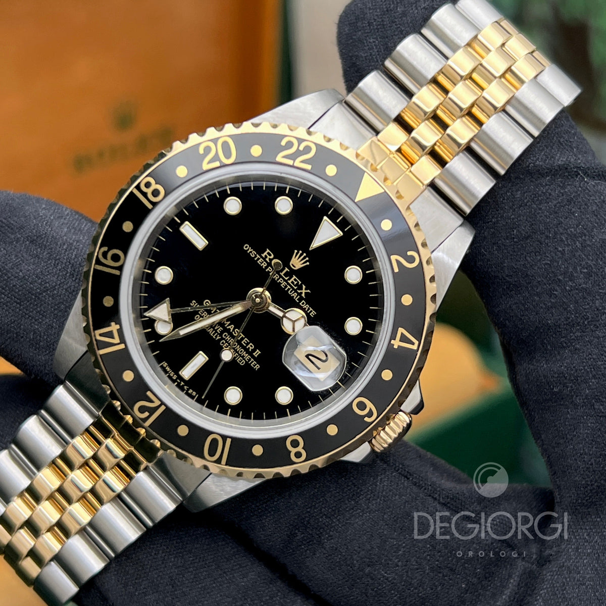Rolex Gmt Master Ii 16713 Jubilee 1992