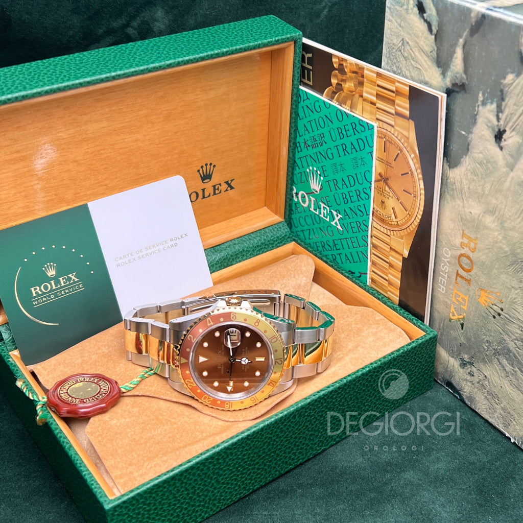 Rolex Gmt Master Ii 16713 Occhio Di Tigre 1989