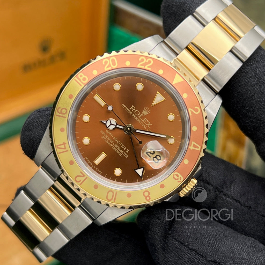 Rolex Gmt Master Ii 16713 Occhio Di Tigre 1989