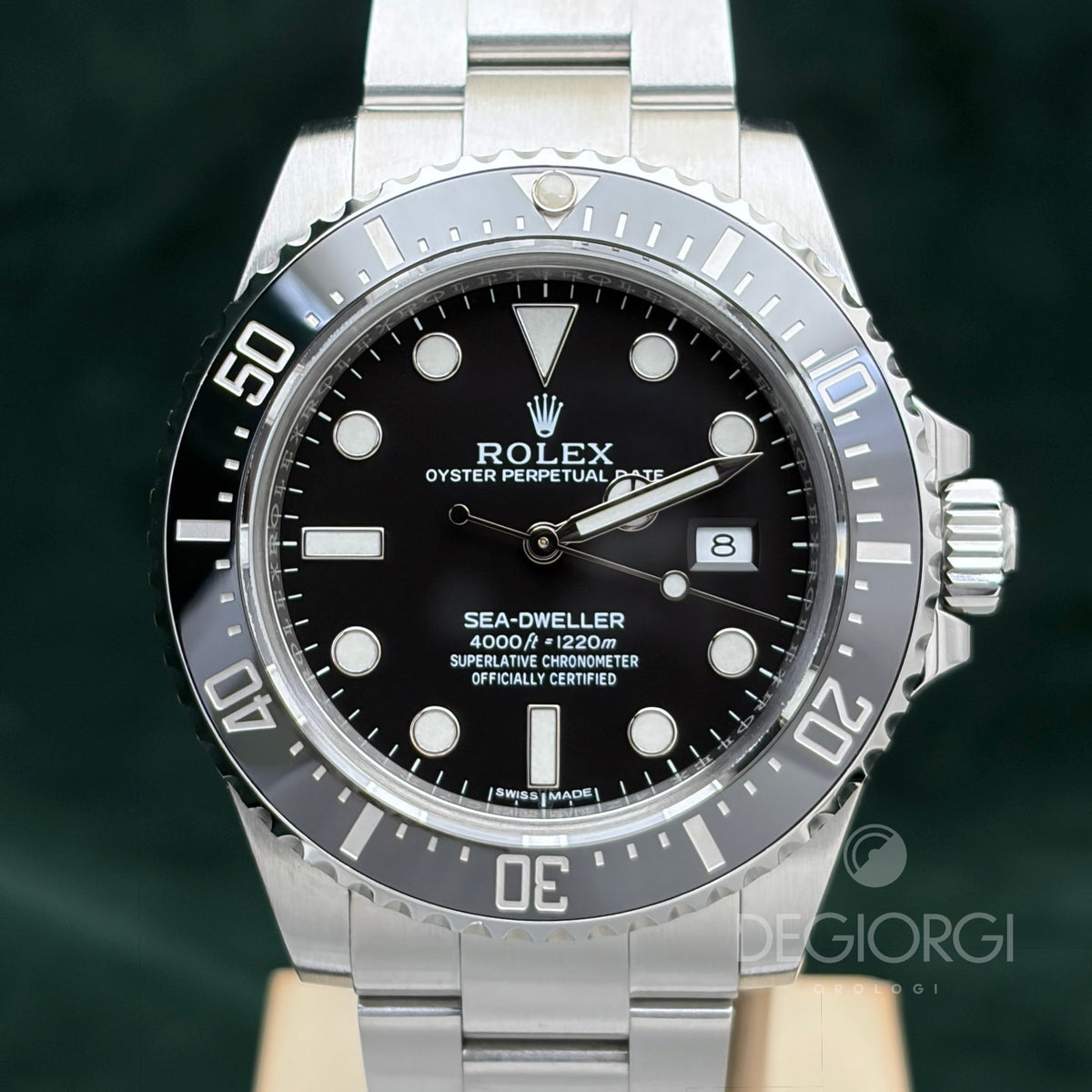 Rolex Sea-Dweller 116600 Ceramica 40 mm Acciaio Oyster
