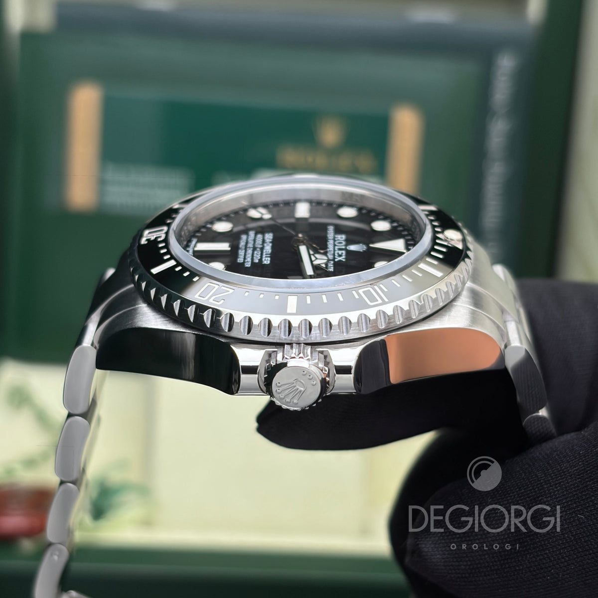 Rolex Sea-Dweller 116600 Ceramica 40 mm Acciaio Oyster