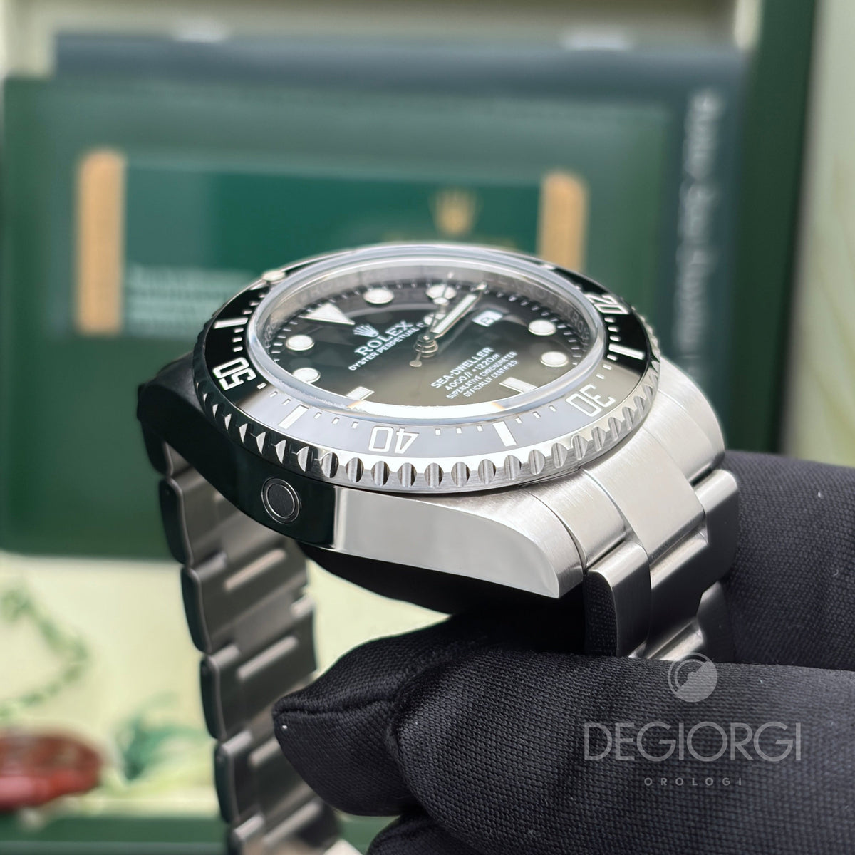 Rolex Sea-Dweller 116600 Ceramica 40 mm Acciaio Oyster