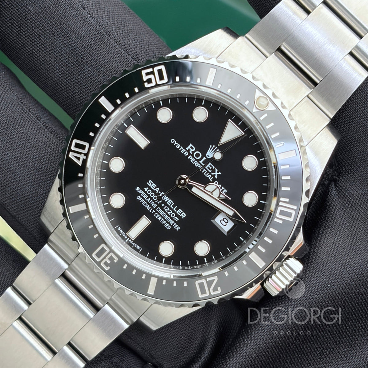 Rolex Sea-Dweller 116600 Ceramica 40 mm Acciaio Oyster
