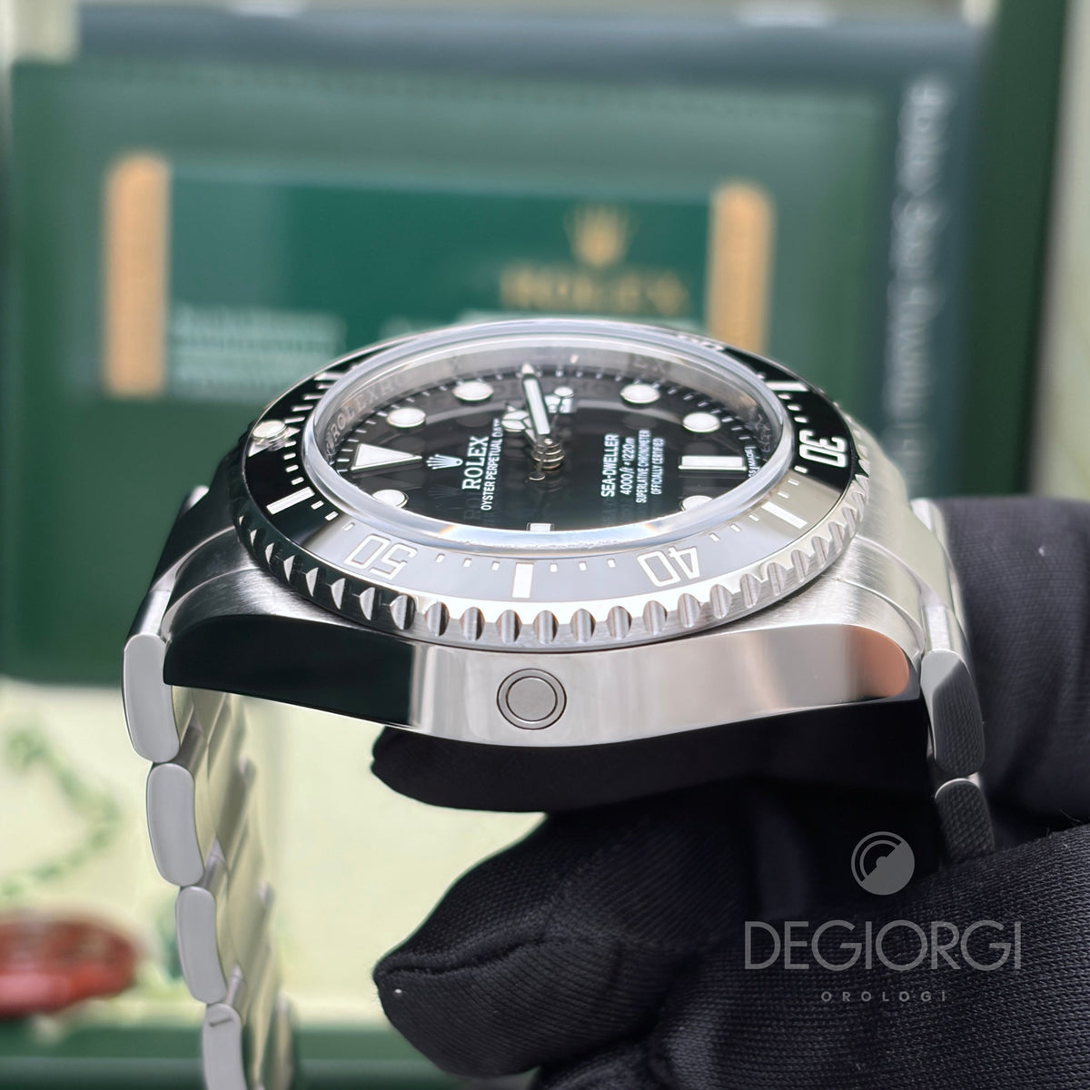 Rolex Sea-Dweller 116600 Ceramica 40 mm Acciaio Oyster