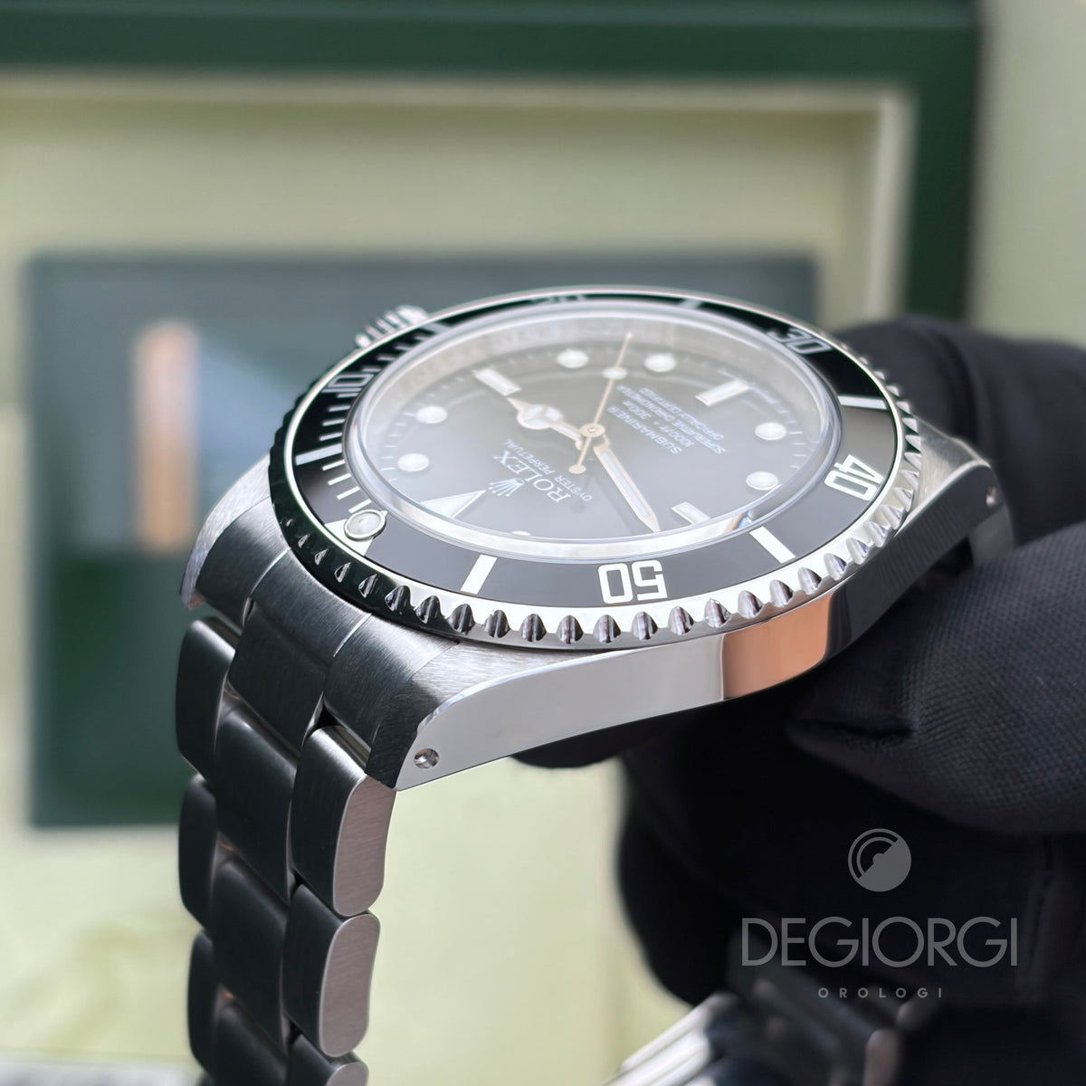 Rolex Submariner 14060M RRR Card 40 mm Acciaio Nero