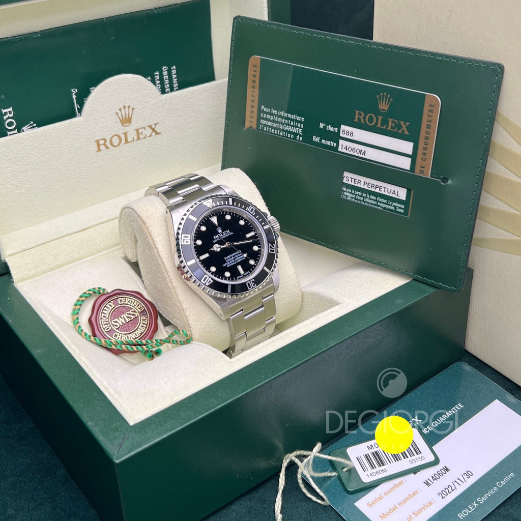 Rolex Submariner 14060M Rrr Card