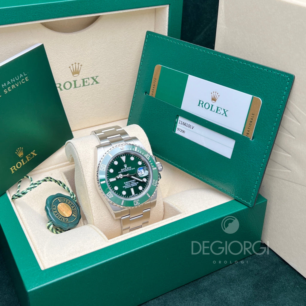 Rolex Submariner Date 116610Lv Hulk