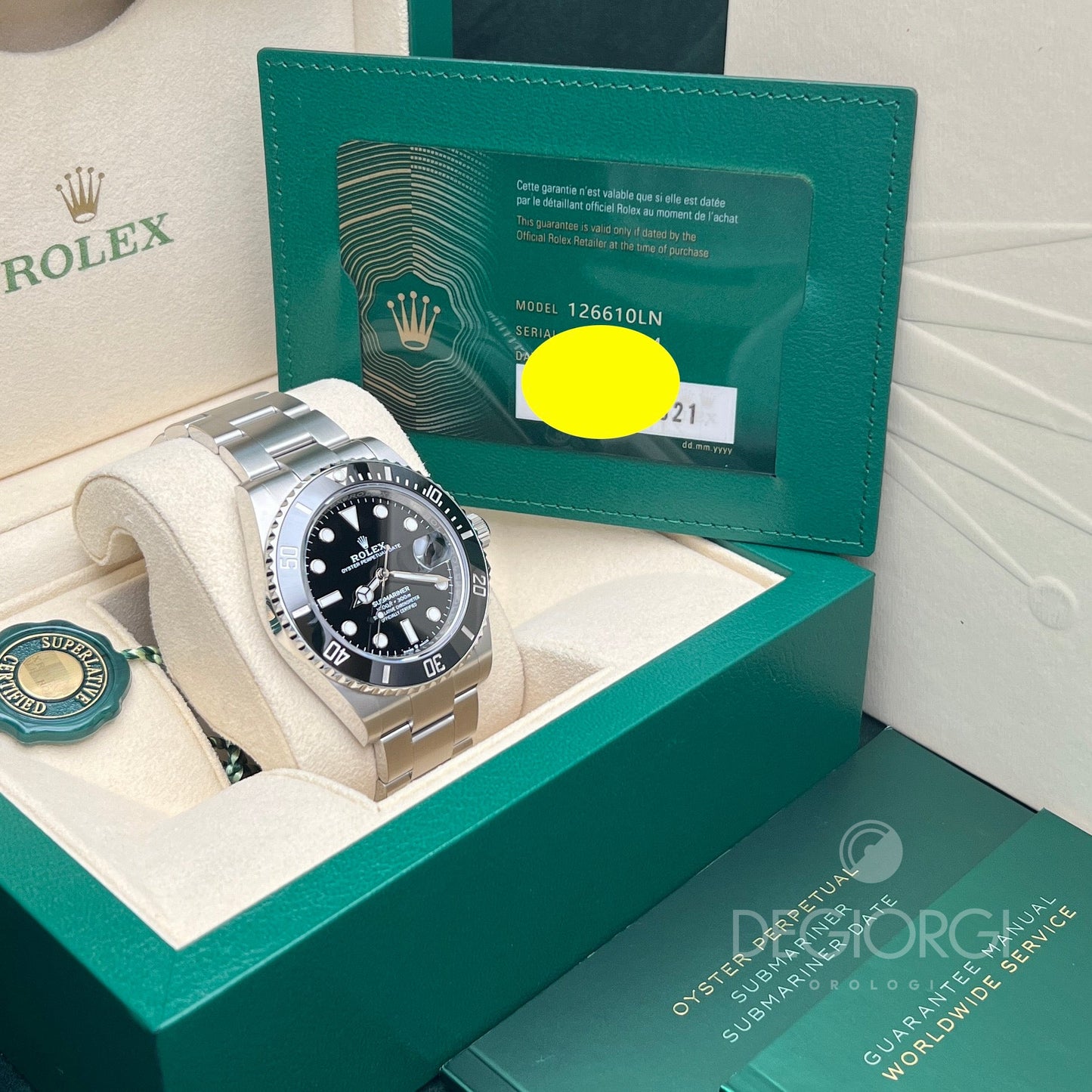 Rolex Submariner Date 126610Ln Ceramica 41 Mm