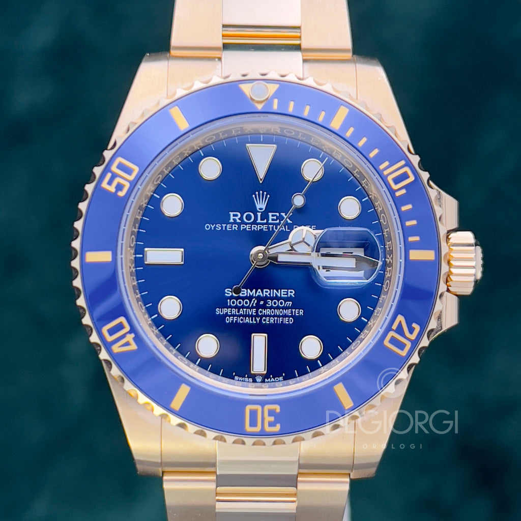 Rolex Submariner Date 126618Lb Blu Oro Giallo