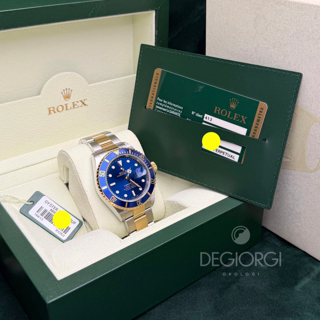 Rolex Submariner Date 16613 Blu RRR 2008