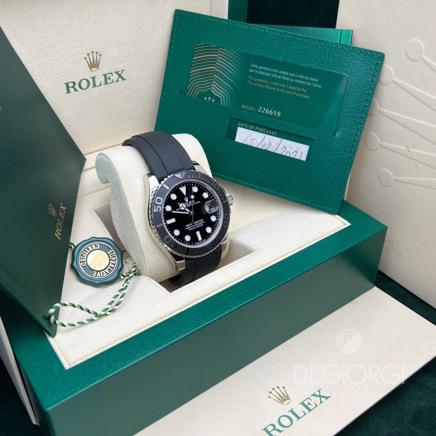 Rolex Yacht Master 226659 Oysterflex 42 Mm