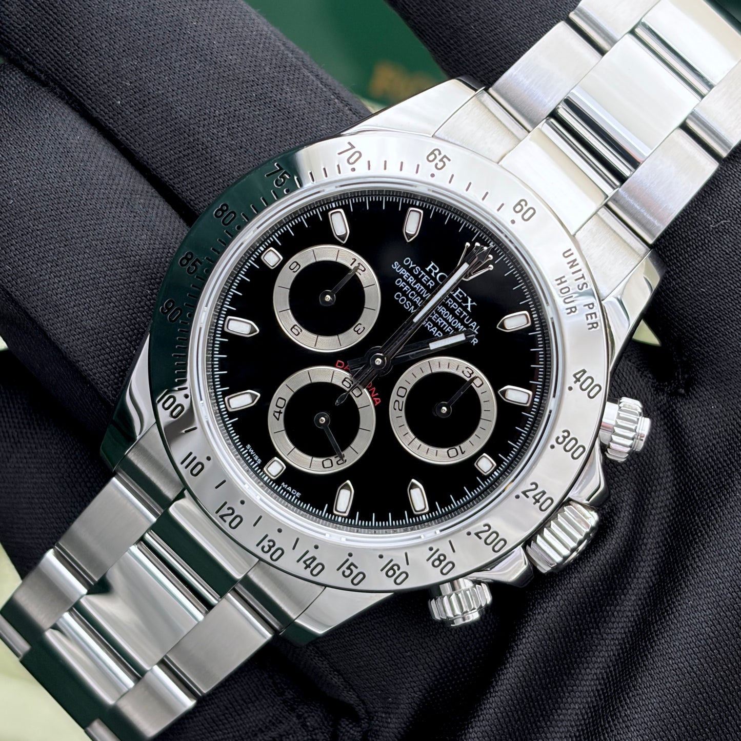 Rolex Daytona 116520 Oyster 40 mm Nero RRR